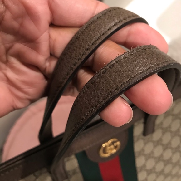 Gucci Large Monogram Structured Tote Handbag - Picture 9 of 16